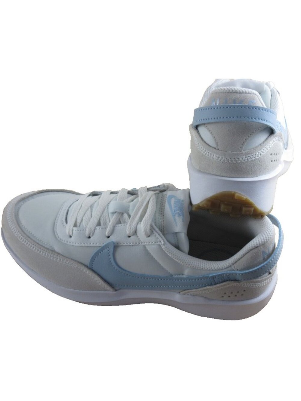 Nike Women's Waffle Debut Retro Running Shoes Platinum Armory Blue Size 8 NIB - Picture 6 of 7